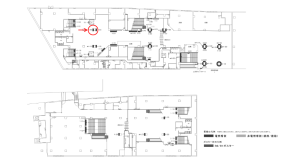 京阪　守口市駅／№3-200№200駅看板・駅広告、位置図