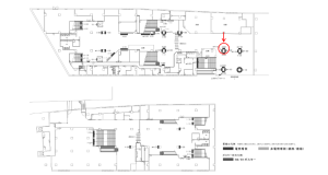 京阪　守口市駅／№4-320№320駅看板・駅広告、位置図