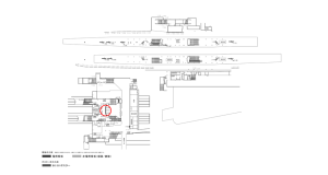 京阪　香里園駅／№4-510№510駅看板・駅広告、位置図