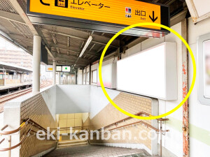 京阪　宮之阪駅／№2-231№231駅看板・駅広告、写真1