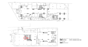 京阪　守口市駅／№7-102№102駅看板・駅広告、位置図