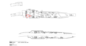 京阪　寝屋川市駅／№8-140№140駅看板・駅広告、位置図