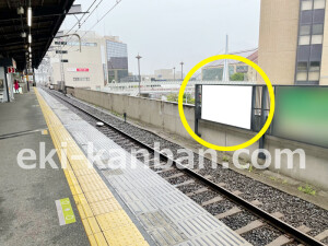 京阪　守口市駅／№2-404№404駅看板・駅広告、写真1