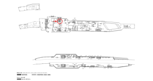 京阪　寝屋川市駅／№3-121№121駅看板・駅広告、位置図