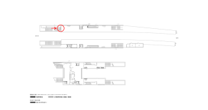 京阪　河内森駅／№3-100№100駅看板・駅広告、位置図