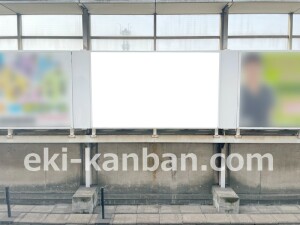 京阪　枚方市駅／№1-282№282駅看板・駅広告、写真2