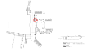 京阪　門真市駅／№3-200№200駅看板・駅広告、位置図