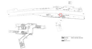京阪　光善寺駅／№2-170№170駅看板・駅広告、位置図