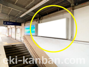 京阪　宮之阪駅／№2-210№210駅看板・駅広告、写真1