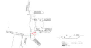 京阪　門真市駅／№5-400№400駅看板・駅広告、位置図