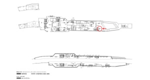 京阪　寝屋川市駅／№7-150№150駅看板・駅広告、位置図
