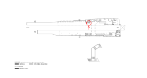 京阪 星ヶ丘駅/№2-300№300駅看板・駅広告、位置図