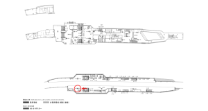 京阪　寝屋川市駅／№9-202№202駅看板・駅広告、位置図