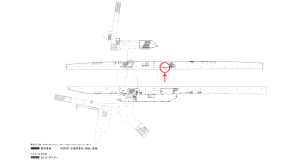 京阪　門真市駅／№1-490№490駅看板・駅広告、位置図