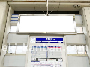 京阪　寝屋川市駅／№2-150№150駅看板・駅広告、写真2