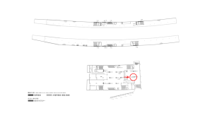 京阪 大和田駅/№6-220№220駅看板・駅広告、位置図