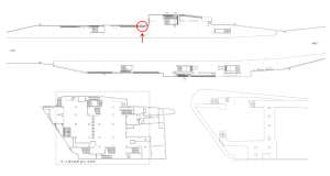 京阪 西三荘駅/№1-122№122駅看板・駅広告、位置図