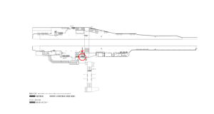 京阪　枚方公園駅／№2-220№220駅看板・駅広告、位置図