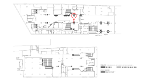 京阪　守口市駅／№3-260№260駅看板・駅広告、位置図