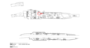 京阪　寝屋川市駅／№6-140№140駅看板・駅広告、位置図