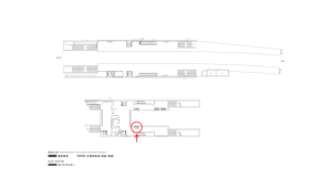京阪　河内森駅／№4-200№200駅看板・駅広告、位置図