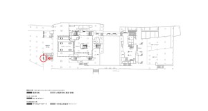 京阪　枚方市駅／№4-110№110駅看板・駅広告、位置図