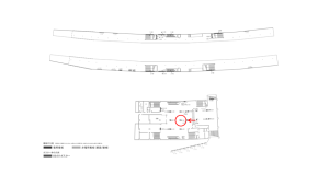 京阪 大和田駅/№6-141№141駅看板・駅広告、位置図