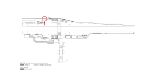 京阪 枚方公園駅/№3-230№230駅看板・駅広告、位置図