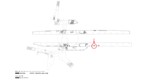 京阪　門真市駅／№2-390№390駅看板・駅広告、位置図