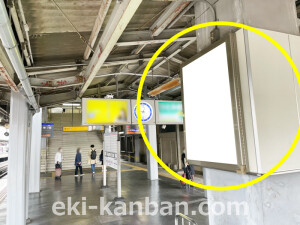 京阪　香里園駅／№1-162№162駅看板・駅広告、写真1