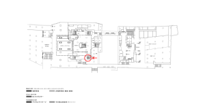 京阪　枚方市駅／№4-140№140駅看板・駅広告、位置図