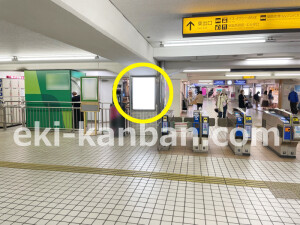 京阪　守口市駅／№4-820№820駅看板・駅広告、写真2