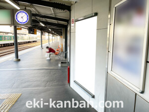 京阪　門真市駅／№9-500№500駅看板・駅広告、写真1