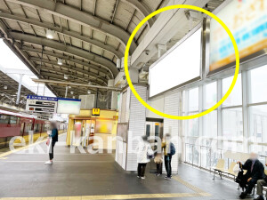 京阪　寝屋川市駅／№2-120№120駅看板・駅広告、写真1