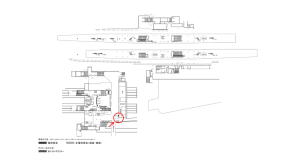 京阪　香里園駅／№4-730№730駅看板・駅広告、位置図