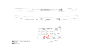 京阪 大和田駅/№6-120№120駅看板・駅広告、位置図