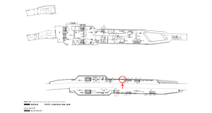 京阪　寝屋川市駅／№1-170№170駅看板・駅広告、位置図