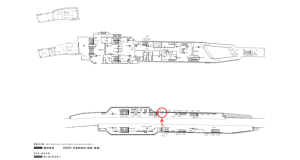 京阪　寝屋川市駅／№1-150№150駅看板・駅広告、位置図