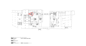 京阪　枚方市駅／№1-300№300駅看板・駅広告、位置図