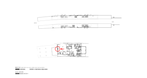 京阪 宮之阪駅/№4-140№140駅看板・駅広告、位置図