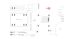 京阪　枚方市駅／№6-140№140駅看板・駅広告、位置図