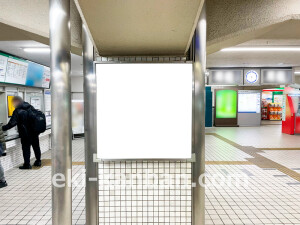 京阪　西三荘駅／№3-171№171駅看板・駅広告、写真2