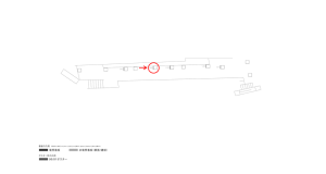 京阪　枚方市駅／№5-004№004駅看板・駅広告、位置図