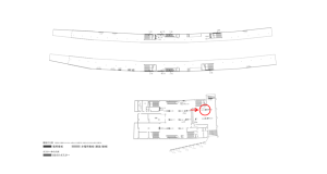 京阪　大和田駅／№6-210№210駅看板・駅広告、位置図