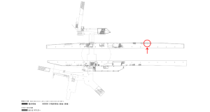 京阪　門真市駅／№1-310№310駅看板・駅広告、位置図