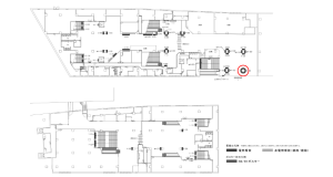 京阪　守口市駅／№8-100№100駅看板・駅広告、位置図