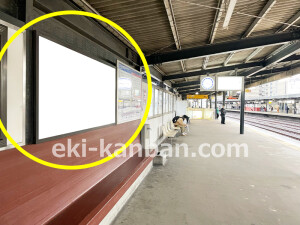 京阪　大和田駅／№1-141№141駅看板・駅広告、写真1