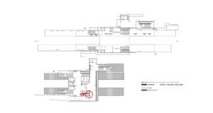 京阪　交野市駅／№3-150№150駅看板・駅広告、位置図