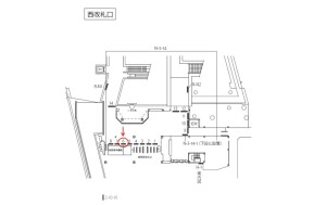 阪神　甲子園駅／№N5-14-6№6、位置図