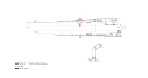 京阪　星ヶ丘駅／№2-270№270駅看板・駅広告、位置図